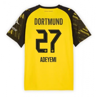 Billige Fotballdrakt Borussia Dortmund Karim Adeyemi #27 Replika Hjemmedrakt 2025-26 Kortermet